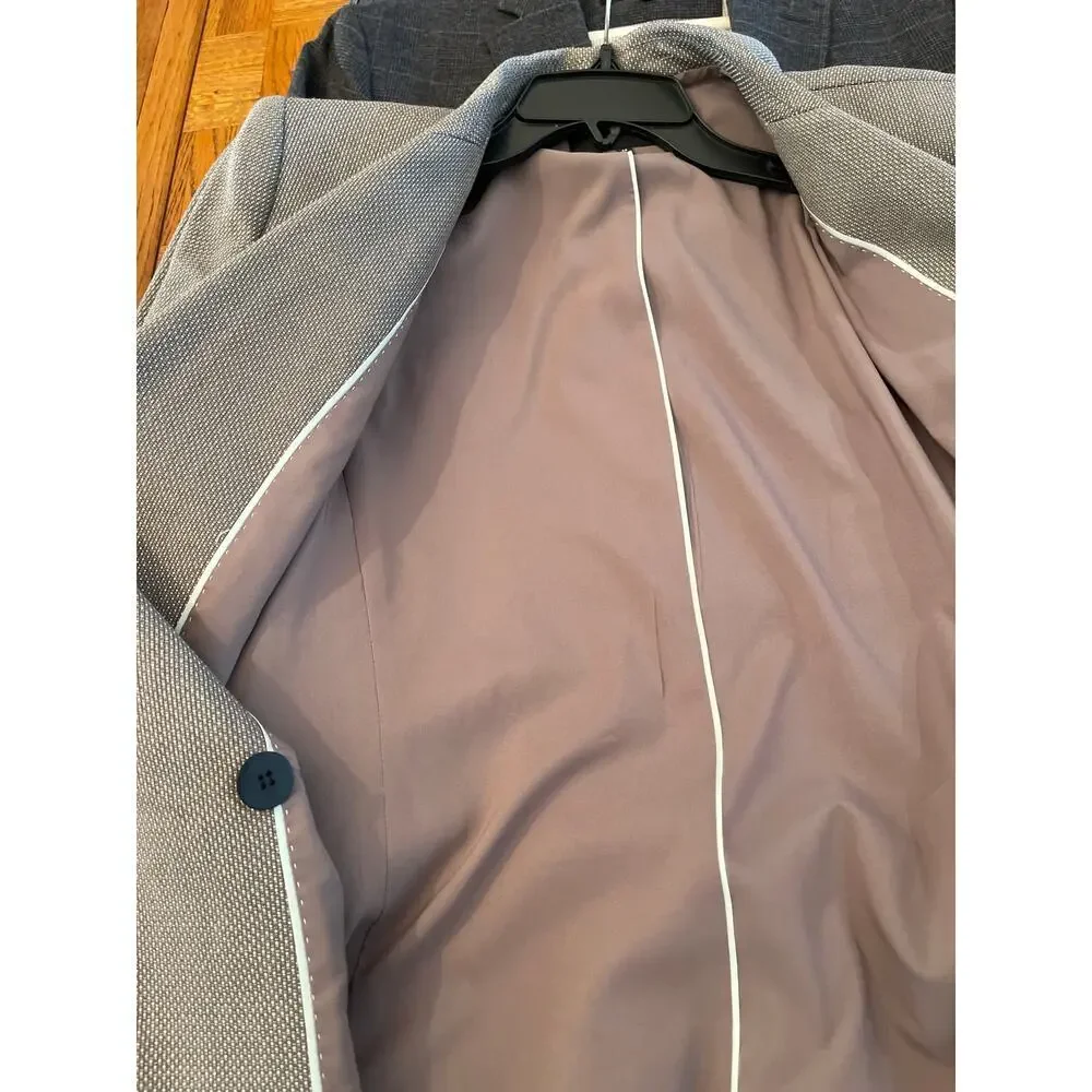 Lafayette 148 New York wool – silk blend blazer size 14 - Picture 5 of 6